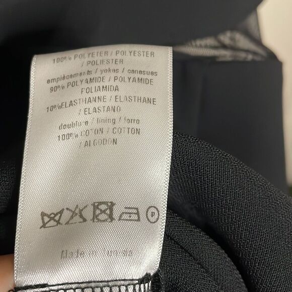 Sandro black mesh jumpsuit Size Medium/IT 2 - Picture 6 of 7